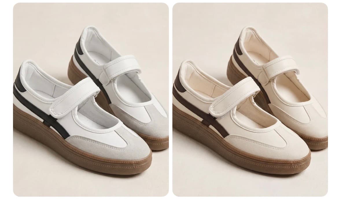 Tenis tipo Mary Jane con plataforma